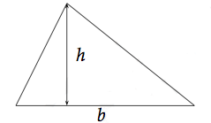 Aire d'un triangle